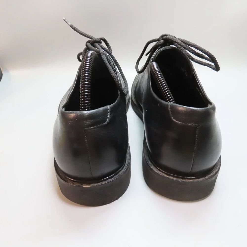 Mephisto France Men's Melchior Oxford Size‎ 10 Cap Toe Black Aniline Leather